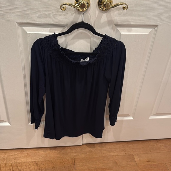 Calvin Klein super stretchy off the shoulder top woman’s M - Picture 1 of 2